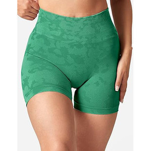 Pantalones cortos de entrenamiento sin costuras para gimnasio, pantalones cortos de Yoga para levantamiento de glúteos, mallas deportivas para mujer, ropa deportiva de cintura alta para mujer - Product Image 1