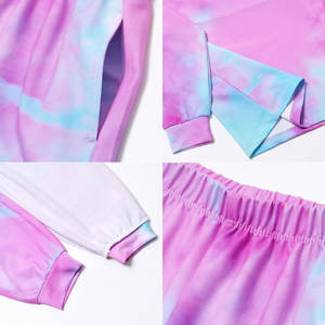 ชุดเสื้อฮู้ดย้อมสีอินเทรนด์ใส่ได้ทั้งชายและหญิงผ้าคอตตอนหลากสีแบบมีตัวเลือกดีไซน์ตามสั่ง100% - Product Image 4