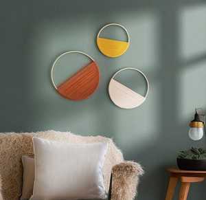 Estante colgante de pared de bambú de alta calidad con acabado rústico para un estilo interior decorativo y funcional - Product Image 4