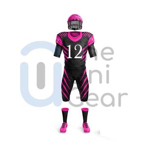 Conjunto de uniformes de fútbol americano personalizado OEM, venta al por mayor, camisetas y pantalones de fútbol, UNIFORMES DE EQUIPO sublimados de alta calidad - Product Image 5