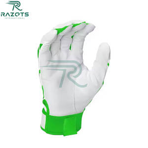 Gants de baseball et de softball légers et respirants en cuir pour enfants et jeunes, avec rembourrage antidérapant pour la paume - Product Image 2