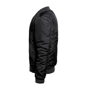 Bomber vestes sur mesure hommes mode dernière conception 2025 hiver Bomber vestes Polyester Nylon haute rue Style hommes vestes - Product Image 5