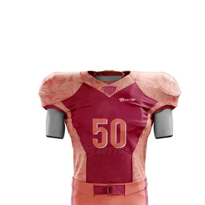 Uniforme de fútbol americano transpirable con logotipo personalizado, ropa deportiva profesional, uniforme de fútbol americano para venta en línea - Product Image 2