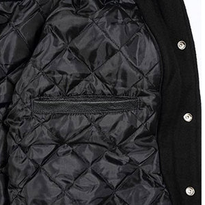 Las mejores tendencias al por mayor de encargo de los hombres de estilo fresco Lettermen chaqueta de lana de invierno para los hombres Varsity chaqueta para hombres - Product Image 6