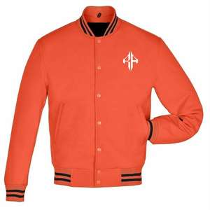 Nouvelle veste d'hiver à logo personnalisé de haute qualité 100% veste universitaire à col côtelé respirant en polyester par ATLANTIC - Product Image 3