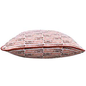 Funda de cojín de lino para decoración del hogar de alta calidad, 45x45 cm, diseño geométrico personalizado, tamaño, logotipo, venta al por mayor, precio barato para hoteles - Product Image 3