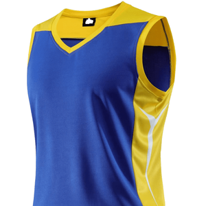 Uniforme de Baloncesto Personalizado OEM, Transpirable, Sin Mangas, 100% Poliéster, Unisex, con Impresión de Logotipo Personalizado - Product Image 2