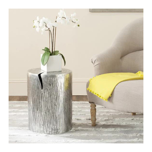 Ome Furniture Tables d'appoint en aluminium pour les décorations de salon Tables à café/thé en aluminium en métal de haute qualité - Product Image 1