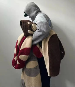 Chaqueta polar Sherpa con diseño personalizado, ropa de calle, chaqueta de invierno para exteriores, chaquetas polares para hombre - Product Image 2