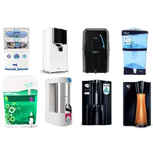 Water Purifier Kent Eureka Tata HUL ZeroB Copper+ Mineral RO + UV + MF 7 stage Table top / Wall Mountable Black & Copper 8 litre