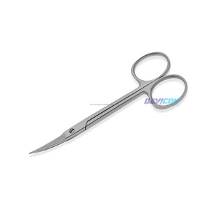 กรรไกรตัดไอริสสีสแตนเลสสำหรับการทำศัลยกรรมพลาสติกเครื่องมือพื้นฐานของเครื่องมือผ่าตัด - Product Image 4