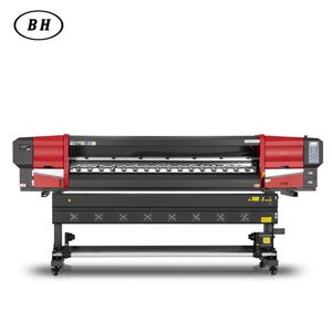 เครื่องพิมพ์อิงค์เจ็ท XBH Q3-200 Eco Solvent ขนาด 1.8 เมตร สำหรับงานพิมพ์ภายนอกและภายในอาคาร ความละเอียด 1440dpi ระบบสี CMYK คู่ - Product Image 2