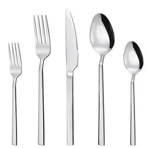 Modern Stainless Steel Flatware <b>Set</b> with a Stylish Ultra-smooth Finished High-gloss Shine and Ergonomic Grip Handles - Product Image 5