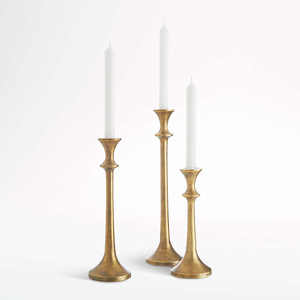 Bougeoir en métal en laiton antique vente chaude maison église pièce maîtresse décorative pour mariage noël vaisselle bougie en bois - Product Image 3