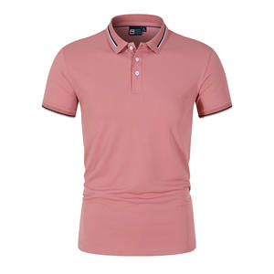 Camiseta de polo de golf para hombre personalizable, ropa de calle informal con diseño de bordado con logotipo impreso OEM, ajuste sublimado y de gran tamaño - Product Image 1