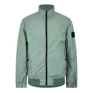 Blouson aviateur léger pour hommes Veste streetwear à la mode avec fermeture à glissière en polyester respirant et options de logo personnalisées - Product Image 1