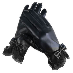 Gants en cuir véritable classiques pour femmes, hiver, automne, écran tactile, 100% peau de mouton, pour les déplacements quotidiens - Product Image 5