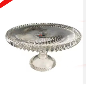 Support à gâteau de designer en aluminium de qualité supérieure, finition argentée, pour hôtel, restaurant et bar - Product Image 1