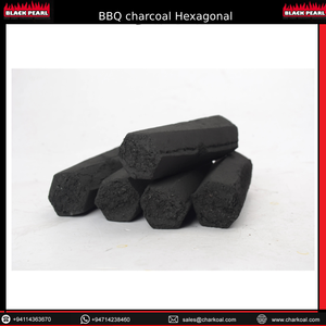 Venta caliente 100% Carbón de barbacoa hexagonal natural Buen margen de beneficio Cáscara de coco Lista de precios de carbón negro - Product Image 4