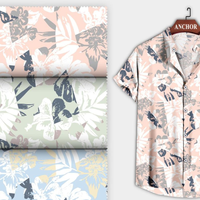 ¡Novedad de 2025! Camisa estampada con bloques de mano de tela de mezcla de algodón suave Premium y ropa de mujer a la venta