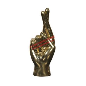 Estatua de Nudo de la Suerte Hecha a Mano en Aluminio Dorado, Escultura Moderna Personalizada, Adorno Decorativo para Oficina o Dormitorio - Product Image 1