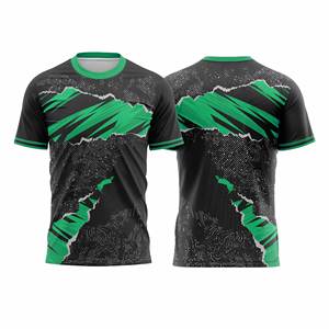 Camiseta de Fútbol Premium, Ropa Deportiva Resistente |   Impresión de Logotipos Personalizados |   Tela con Control de Humedad - Product Image 2