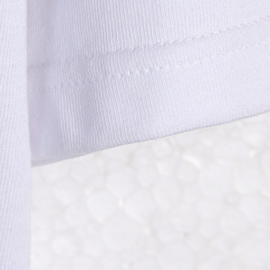 T-shirt décontracté blanc surdimensionné pour homme, imprimé, 200 GSM, 100 % coton, séchage rapide, impression caoutchouc personnalisée, vente en gros - Product Image 4