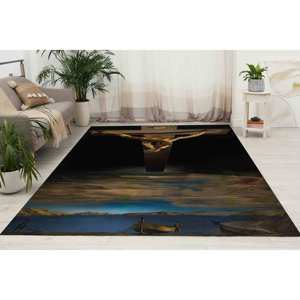 Tapis de reproduction de Salvador Dalí, tapis non tissé fin, collection Christ of Saint Rugs - Product Image 1