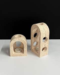 Brûleur d'huile aromatique en céramique Wabi-Sabi, diffuseur d'huiles essentielles rustique pour la maison et le bureau, aromathérapie - Product Image 2