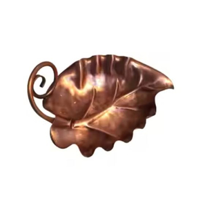 Vente chaude Plateau Décoratif Équipement De Restaurant Plat De Service Alimentaire Plateau Cuivre Dessert Plat De Service Pour Hôtel Accessoires - Product Image 1