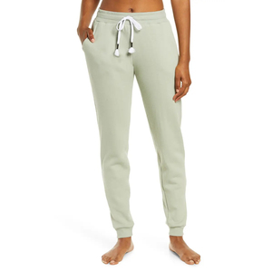 Pantalons de survêtement pour femmes, logo personnalisé OEM Sportsly International, impression personnalisée, taille mi-haute, coupe régulière, poches plates à l'avant - Product Image 2