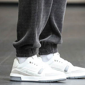 กางเกงวอร์มผ้าลูกฟูกสำหรับผู้ชายใหม่ฤดูใบไม้ร่วงฤดูหนาวกางเกงฮาเร็มทรงหลวมแนวสตรีทแฟชั่นกางเกงลำลองใส่สบาย - Product Image 5