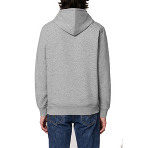 Vente en gros de sweats à capuche d'hiver pour hommes, de haute qualité, avec logo personnalisé, en tissu éponge français épais 260 g/m², 100 % coton, respectueux de l'environnement - Product Image 5