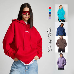 เสื้อฮู้ดโอเวอร์ไซส์ผ้าฟลีซขนแปรงนุ่มใส่ลำลองโลโก้ตามสั่งผู้ผลิตเครื่องแต่งกายแฟชั่นบังคลาเทศ - Product Image 5