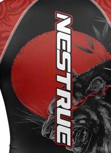 Rashguard MMA Jiu Jitsu Rash Guard Manches Courtes Formation Rash Guards Hommes - Product Image 4