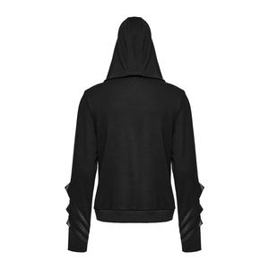 Sudadera con Capucha de Felpa 100% Algodón, Fabricante OEM, Invierno, Talla Grande, Transpirable, Ecológica, con Letras de Pedrería, Unisex - Product Image 3