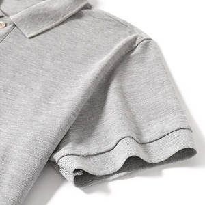 Polos de algodón de alta calidad con logotipo transpirable personalizado para hombre, camisetas Polo de algodón 100% de manga corta antiarrugas para hombre - Product Image 6