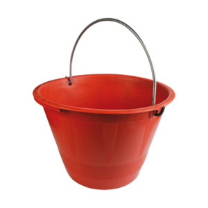 Cardarella in Plastica con Arco Colore Rosso Diametro 36 - Product Image 1