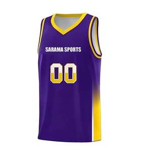Venta al por mayor actual todos los equipos de baloncesto Jersey con nombre cosido jóvenes clásico hombres uniforme de baloncesto - Product Image 5