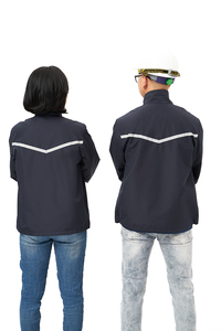 FMF Veste coupe-vent unisexe nouveau modèle confortable en gros uniformes de travail durables moins de rides vêtements de travail pour hommes - Product Image 5