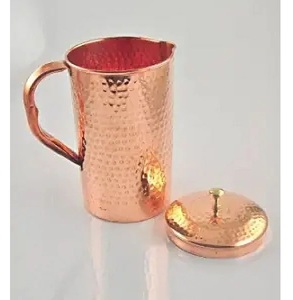 Vaso de metal de cobre de diseño con estructura ligera y brillo brillante adecuado para uso en viajes o almacenamiento compacto - Product Image 5