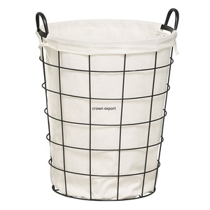 <b>laundry</b> clothes <b>Basket</b> for home & Hotel for Metal <b>laundry</b> Storage <b>Basket</b> from India Kitchen Home Storage & Organization <b>Basket</b> - Product Image 2