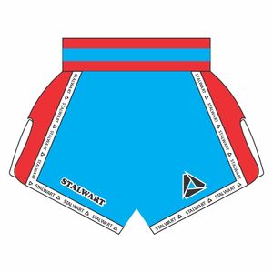 Short de Muay Thai personnalisé de qualité supérieure pour hommes adultes Technique d'étirement lavé avec logo sublimé pour le kickboxing - Product Image 2