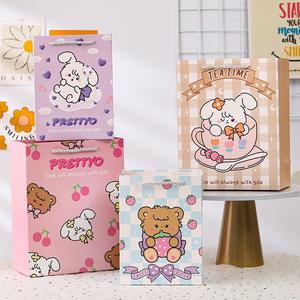 Sac en papier cadeau de luxe personnalisable Prettyo, sacs d'emballage élégants et écologiques avec poignée pour boutique, shopping (Style 01) - Product Image 6