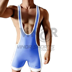 Dernier modèle Design Wrestling Singlet Séchage rapide Hommes Wrestling Singlet Confortable Wrestling Singlet Wholesale OEM Service - Product Image 4