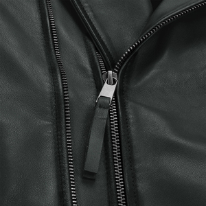 แจ็กเก็ตหนังสำหรับผู้ชายปรับได้สำหรับฤดูหนาว - Product Image 4