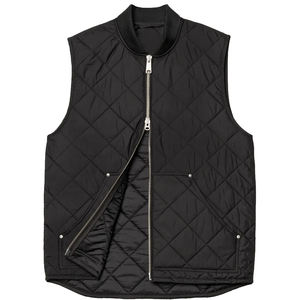 Fabricant de gilets matelassés personnalisés pour hommes vestes isolées légères et fines sans manches gilet en nylon résistant à l'eau et à la déchirure - Product Image 3