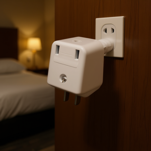 <b>Universal</b> 100-240V AC Travel <b>Adapter</b> with Female US <b>Plug</b> - Product Image 3