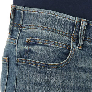 Pantalones Vaqueros Modernos para Hombre, Corte Moderno, Invierno, Sólidos, Transpirables, Acabado Premium, Estilo Contemporáneo, 100% Algodón, Ecológicos, Ligeros - Product Image 5