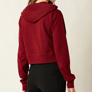 Sweats à capuche tendance pour femmes prix abordable anti-boulochage, respirant à la demande des clients sweats à capuche pour femmes - Product Image 3